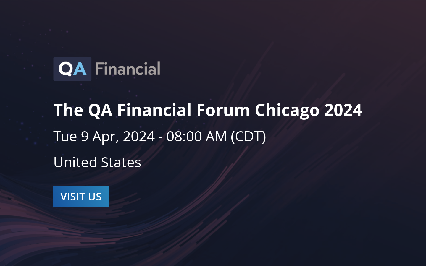 The QA Financial Forum Chicago 2024
