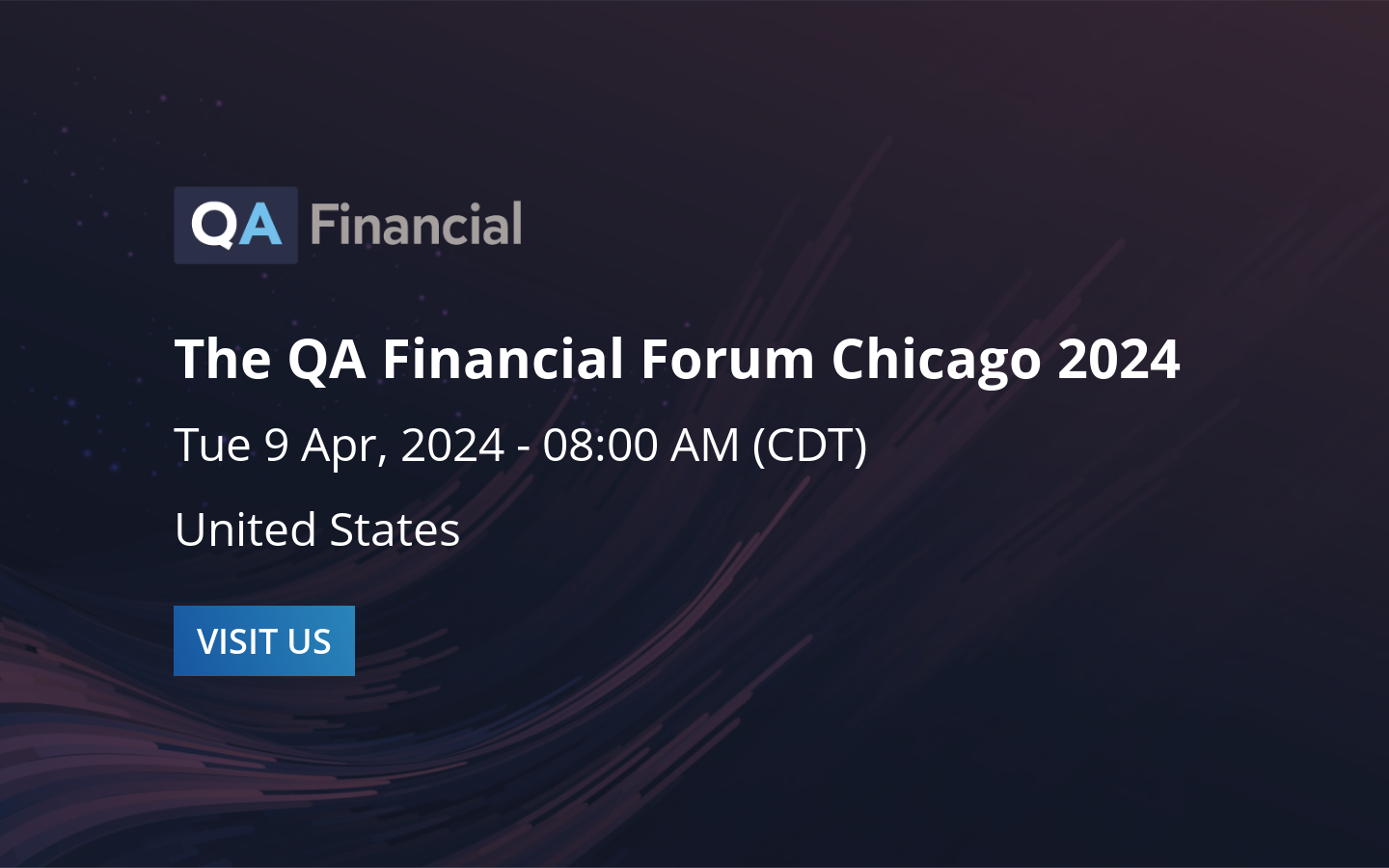 The QA Financial Forum Chicago 2025